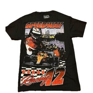 Westside Originals Speedway Racing Graphic T-Shirt Men’s Small Black